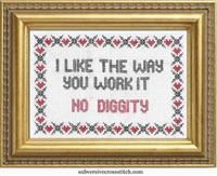 No Diggity- Basic Cross Stitch Kit